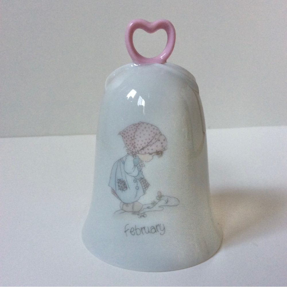 February Precious Moments Bell